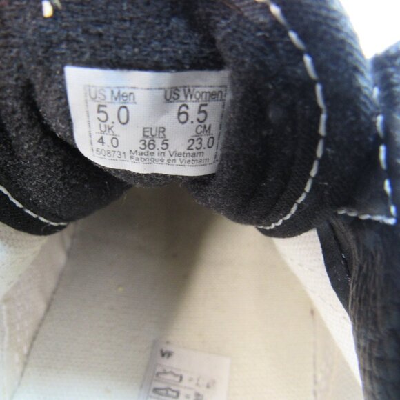 Vans Off The Wall Men's Black Suede Skate Shoe Low Top Sneakers Size 5 - Picture 8 of 8